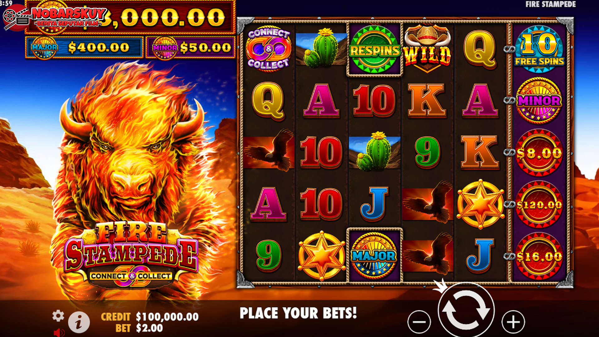 Terbakar Gairah dengan Fire Stampede: Slot Terbaru Bikin Nagih