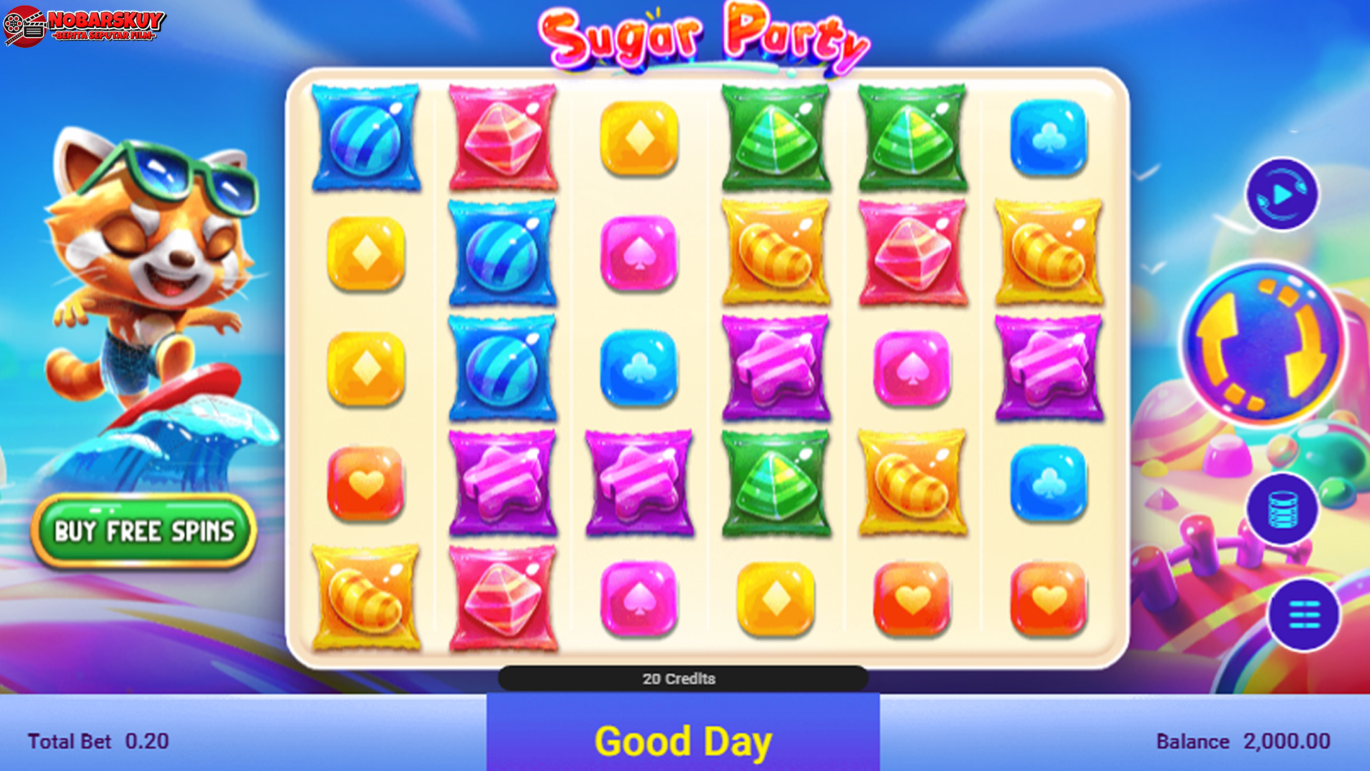 Mainkan Slot Sugar Party dan Menangkan Jackpot Manis