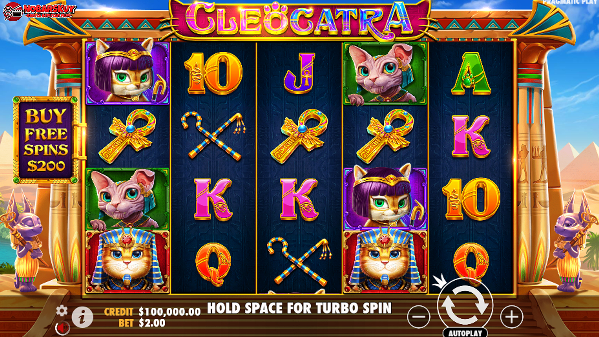 Ikuti Jejak Cakaran Misterius Cleocatra, Temukan Jackpot Impian