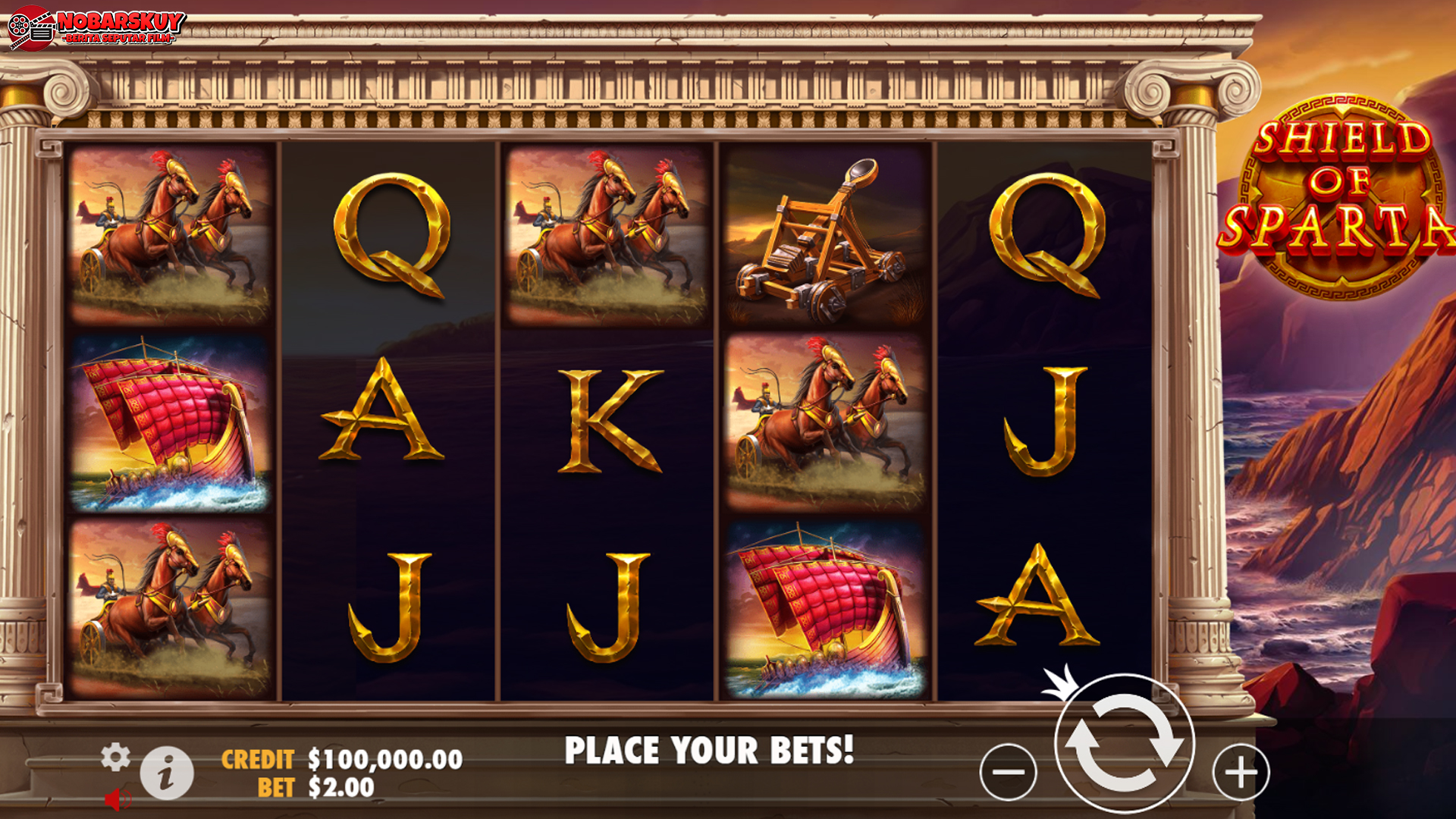 Bergabung dengan Slot Shield Of Sparta untuk Menang Jackpot