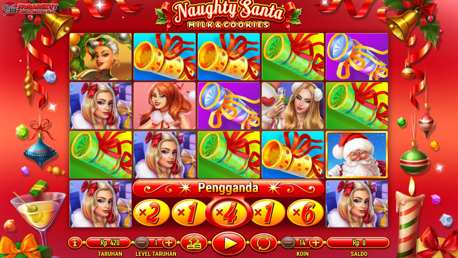 Rasakan Hoki di Naughty Santa Lewat Situs Gacor Hari Ini