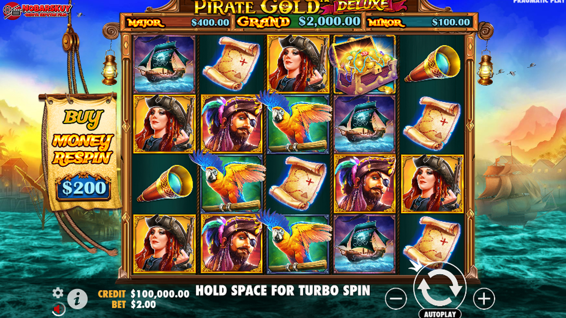 Siap Berburu Emas Pirate Gold Deluxe di Situs Slot Gacor