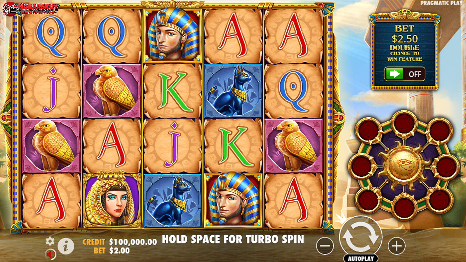Coba Eye of Cleopatra & Menangkan Jackpot di Situs Slot Terbaik