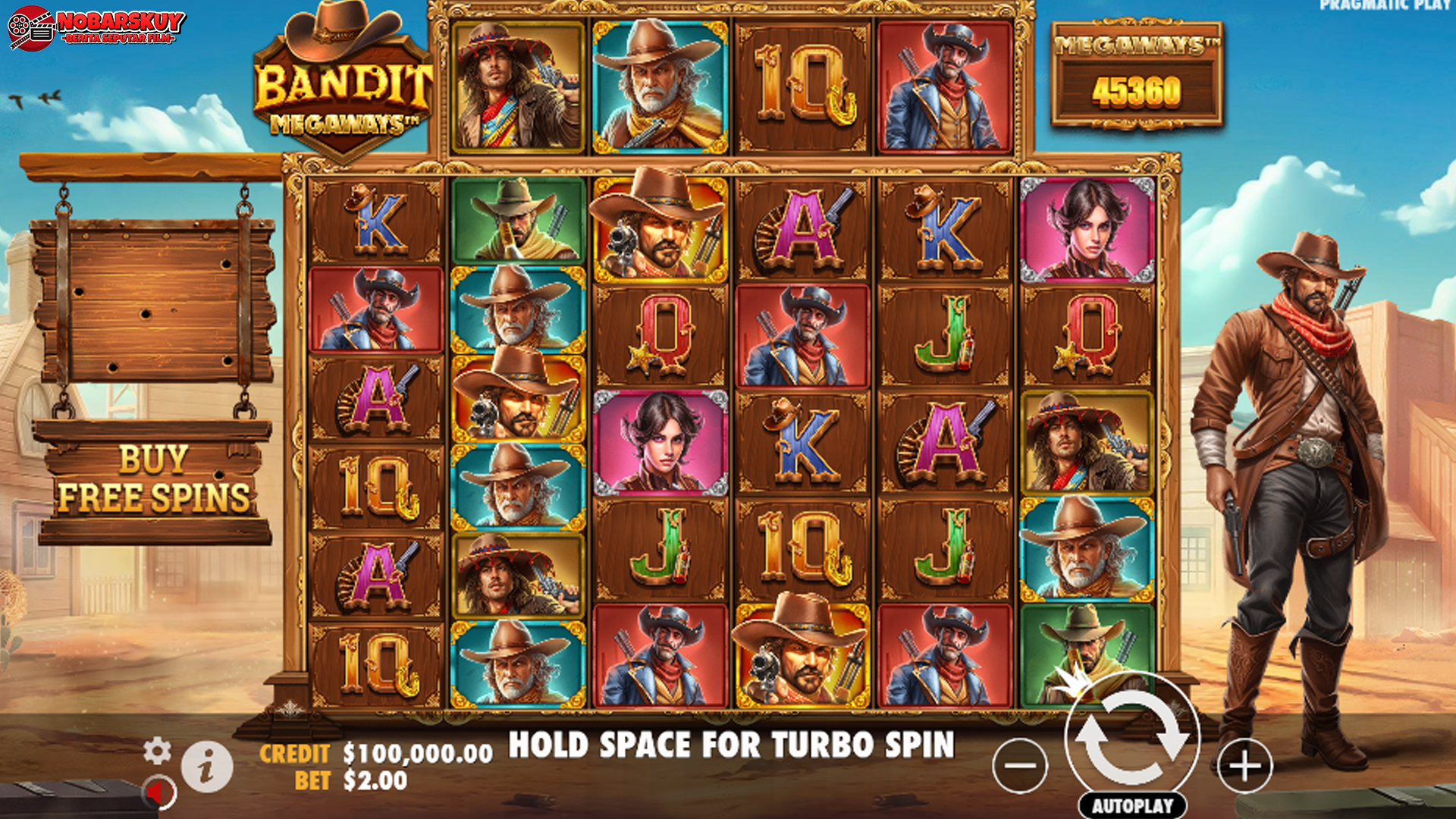 Genggam Jackpot Bandit Megaways Lewat Agen Slot Online 2025