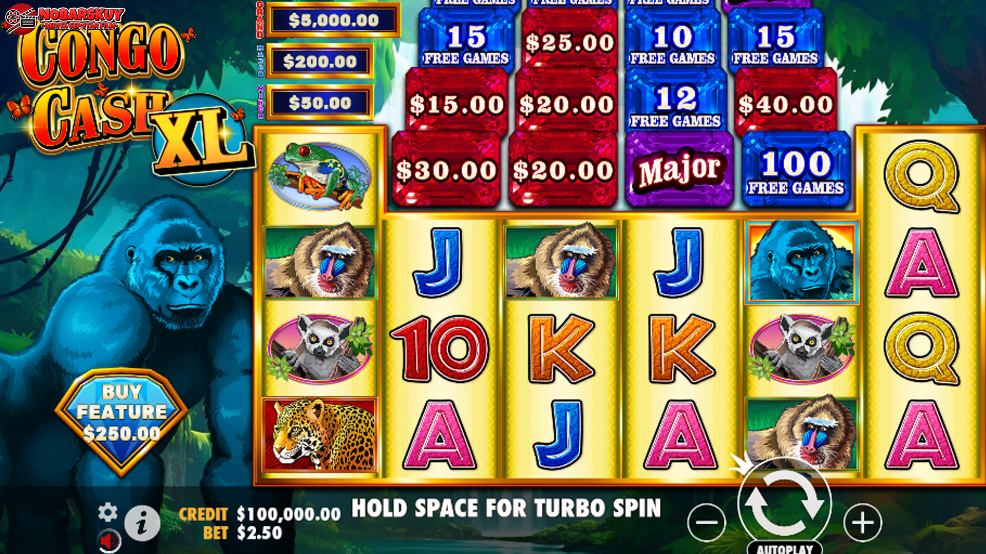 Rasakan Sensasi Gacor Congo Cash XL di Slot Online Ruby8000