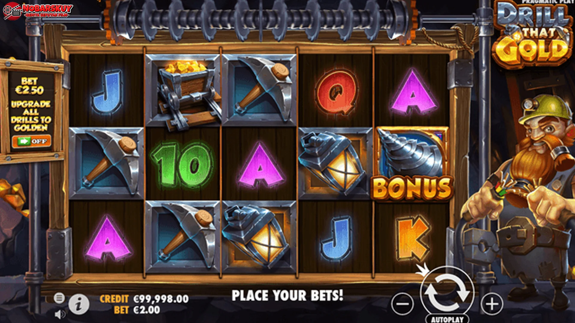 Simbol Drill That Gold 2025: Dari Gerobak Sampai Penambang Gila