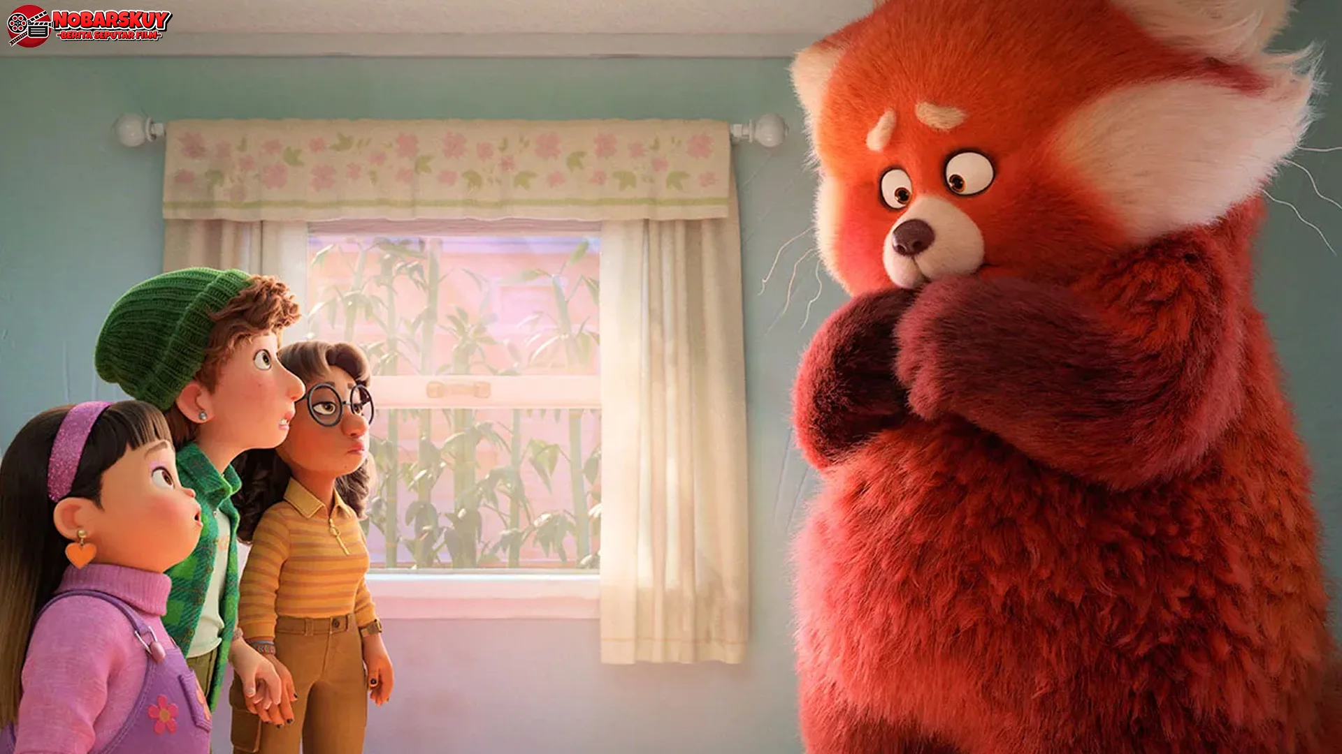 Review Visual Turning Red: Animasi 2D-3D Hybrid Bikin Konser Hidup