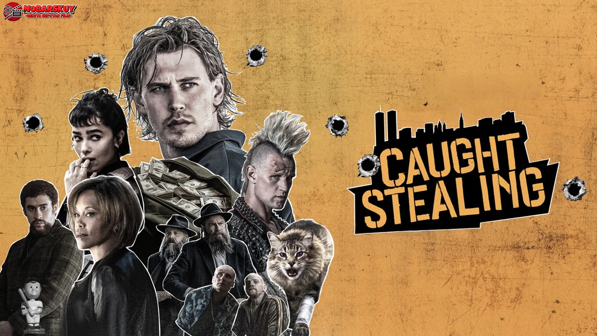 5 Bukti Film Caught Stealing Jadi Thriller Paling Populer Tahun Ini