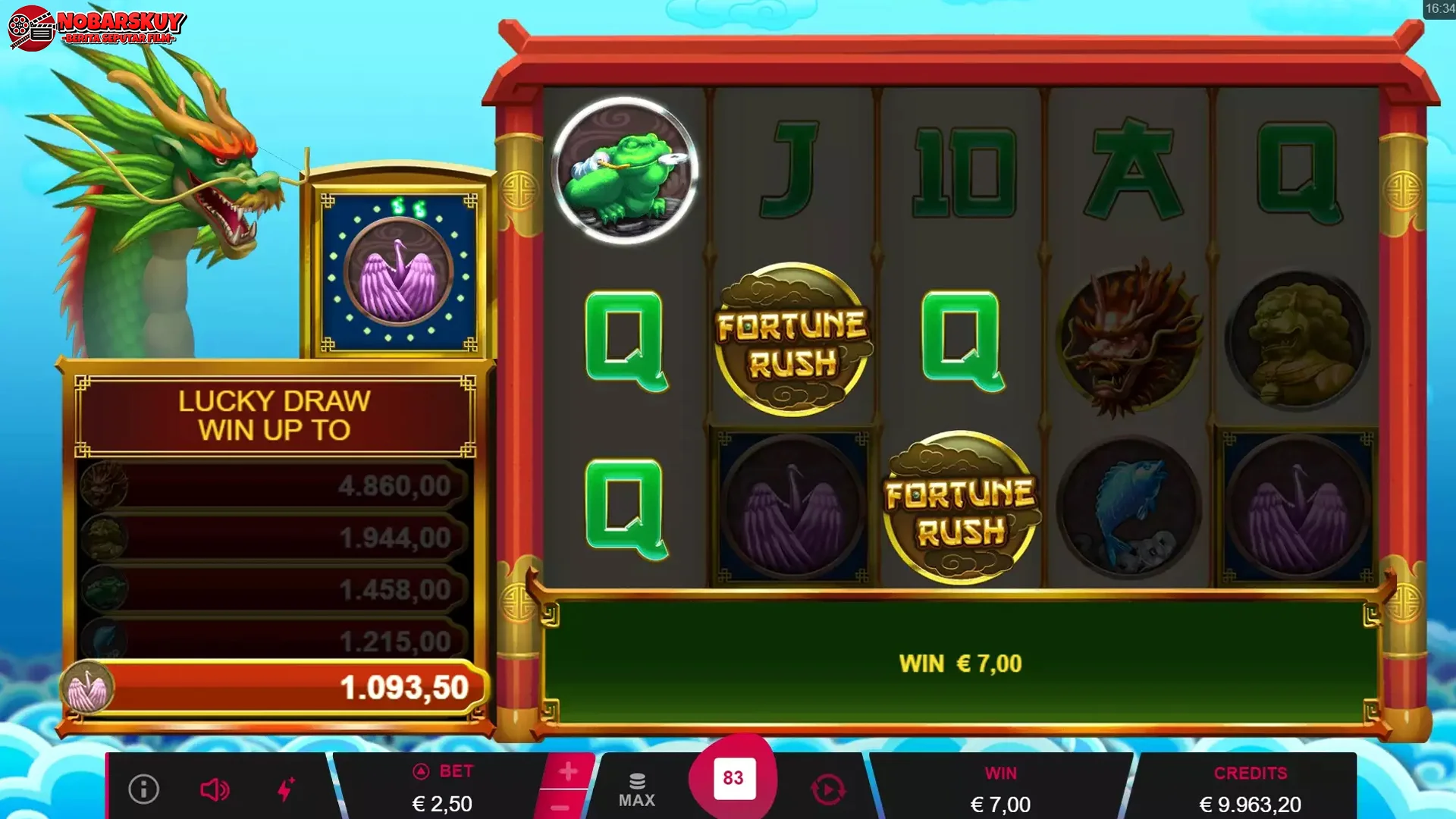 No Sensor Fortune Rush Dengan 5 Babak Bonus Krusial